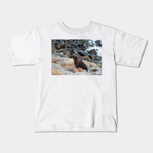 New Zealand Fur Seal, New Zealand Kids T-Shirt